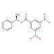 (R)-(−)-1-Phenylethyl 3,5-dinitrobenzoate (CAS 3205-33-2) - chemical structure image