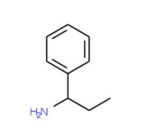 (R)-(&plus;)-1-Phenylpropylamine (CAS 3082-64-2) - chemical structure image