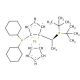 (R)-1-[(SP)-2-(Dicyclohexylphosphino)ferrocenyl]ethyldi-tert-butylphosphine (CAS 158923-11-6) - chemical structure image