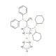 (R)-1-[(SP)-2-(Dicyclohexylphosphino)ferrocenylethyl]diphenylphosphine (CAS 158923-09-2) - chemical structure image
