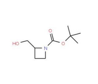 (R)-1-(tert-Butoxycarbonyl)-2-azetidinemethanol (CAS 161511-90-6) - chemical structure image