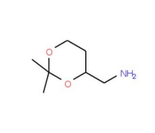 (R)-(2,2-Dimethyl-[1,3]dioxan-4-yl)-methylamine (CAS 96894-67-6) - chemical structure image