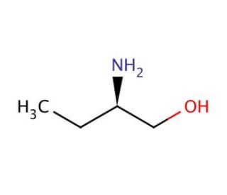 (R)-(&minus;)-2-Amino-1-butanol (CAS 5856-63-3) - chemical structure image