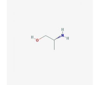 (R)-(&minus;)-2-Amino-1-propanol (CAS 35320-23-1) - chemical structure image