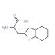 (R)-2-Amino-3(benzo[b]thiophen-3-yl)-propionic acid (CAS 111139-55-0) - chemical structure image