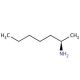 (R)-(−)-2-Aminoheptane (CAS 6240-90-0) - chemical structure image