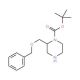 (R)-2-(Benzyloxymethyl)piperazine, N1-BOC protected (CAS 740806-54-6) - chemical structure image