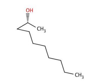 (R)-(&minus;)-2-Decanol (CAS 33758-15-5) - chemical structure image