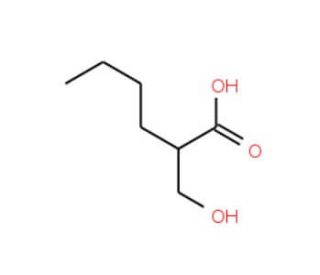 (R)-2-Hydroxymethyl-hexanoic acid (CAS 668485-40-3) - chemical structure image