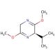 (R)-2-Isopropyl-3,6-dimethoxy-2,5-dihydropyrazine (CAS 109838-85-9) - chemical structure image
