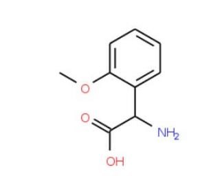 (R)-2-Methoxyphenylglycine (CAS 103889-84-5) - chemical structure image