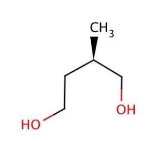 (R)-2-Methyl-1,4-butanediol (CAS 22644-28-6) - chemical structure image