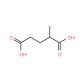(R)-(−)-2-Methylglutaric Acid (CAS 1115-81-7) - chemical structure image