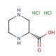 (R)-2-Piperazinecarboxylic acid dihydrochloride (CAS 126330-90-3) - chemical structure image
