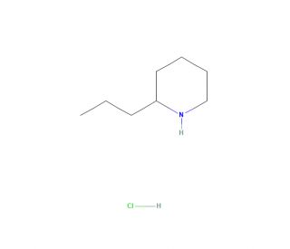 (R)-2-Propylpiperidine hydrochloride (CAS 88057-03-8) - chemical structure image