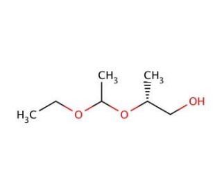 (R)-(&minus;)-2-[(RS)-1-Ethoxyethoxy]-1-propanol (CAS 64028-92-8) - chemical structure image