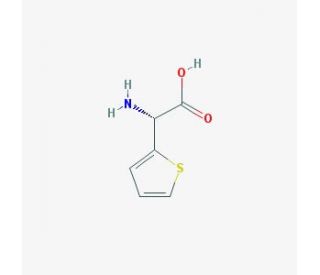 (R)-2-Thienylglycine (CAS 65058-23-3) - chemical structure image