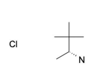 (R)-(&minus;)-3,3-Dimethyl-2-butylamine (CAS 31519-54-7) - chemical structure image