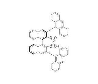 (R)-3,3&prime;-Bis(9-anthracenyl)-1,1&prime;-binaphthyl-2,2&prime;-diyl hydrogenphosphate (CAS 361342-51-0) - chemical structure image