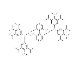 (R)-3,5-iPr-4-NMe2-MeOBIPHEP (CAS 352655-40-4) - chemical structure image