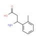 Struttura molecolare di (R)-3-Amino-3-(2-methylphenyl)propionic acid, Numero CAS: 752198-38-2 (R)-3-Amino-3-(2-methylphenyl)propionic acid (CAS 752198-38-2) - chemical structure image