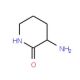(R)-3-Aminopiperidine-2-one (CAS 88763-76-2) - chemical structure image