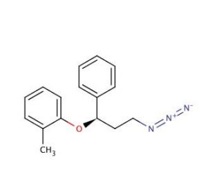 (R)-3-Azido-1-phenyl-1-(2-methylphenoxy)propane - chemical structure image