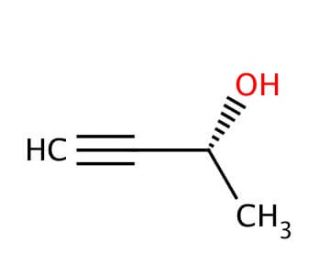(R)-(&plus;)-3-Butyn-2-ol (CAS 42969-65-3) - chemical structure image
