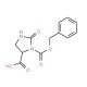 (R)-3-Cbz-2-Oxo-imidazolidine-4-carboxylic acid (CAS 634614-25-8) - chemical structure image