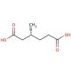 (R)-(+)-3-Methyladipic acid (CAS 623-82-5) - chemical structure image