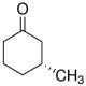 (R)-(+)-3-Methylcyclohexanone (CAS 13368-65-5) - chemical structure image