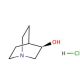 (R)-(−)-3-Quinuclidinol hydrochloride (CAS 42437-96-7) - chemical structure image