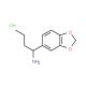 (R)-[3′,4′-(Methylenedioxy)phenyl]-1-butylamine hydrochloride (CAS 197508-49-9) - chemical structure image