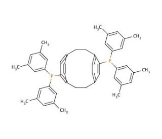 (R)-(&minus;)-4,12-Bis[di(3,5-xylyl)phosphino]-[2.2]-paracyclophane (CAS 325168-89-6) - chemical structure image