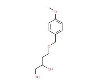 (R)-4-(4-Methoxybenzyloxy)-1,2-butanediol (CAS 213978-61-1) - chemical structure image
