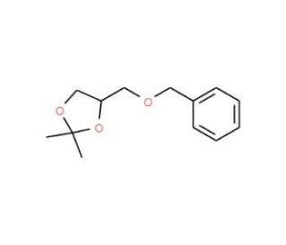 (R)-4-Benzyloxymethyl-2,2-dimethyl-1,3-dioxolane (CAS 14347-83-2) - chemical structure image