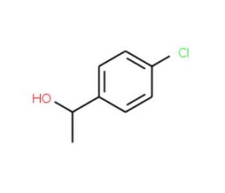 (R)-4-Chloro-&alpha;-methylbenzyl alcohol (CAS 75968-40-0) - chemical structure image