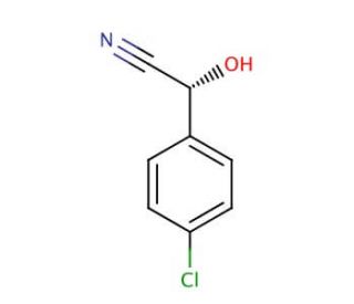 (R)-(&plus;)-4-Chloromandelonitrile (CAS 97070-79-6) - chemical structure image