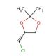 (R)-(+)-4-(Chloromethyl)-2,2-dimethyl-1,3-dioxolane (CAS 57044-24-3) - chemical structure image