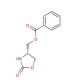 (R)-(+)-4-(Hydroxymethyl)-2-oxazolidinone benzoate (CAS 136015-44-6) - chemical structure image