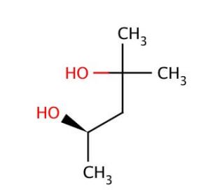 (R)-(&minus;)-4-Methyl-2-pentanol (CAS 16404-54-9) - chemical structure image