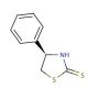 (R)-4-Phenylthiazolidine-2-thione (CAS 110199-18-3) - chemical structure image