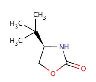 (R)-(&plus;)-4-tert-Butyl-2-oxazolidinone (CAS 142618-93-7) - chemical structure image