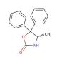 (R)-(+)-5,5-Diphenyl-4-methyl-2-oxazolidinone (CAS 223906-37-4) - chemical structure image