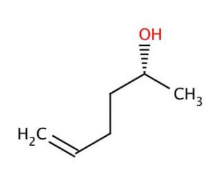(R)-(&minus;)-5-Hexen-2-ol (CAS 17397-29-4) - chemical structure image