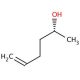 (R)-(−)-5-Hexen-2-ol (CAS 17397-29-4) - chemical structure image