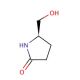 (R)-(−)-5-(Hydroxymethyl)-2-pyrrolidinone (CAS 66673-40-3) - chemical structure image
