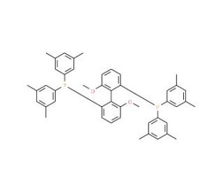 (R)-(6,6&prime;-Dimethoxybiphenyl-2,2&prime;-diyl)bis[bis(3,5-dimethylphenyl)phosphine] (CAS 394248-45-4) - chemical structure image