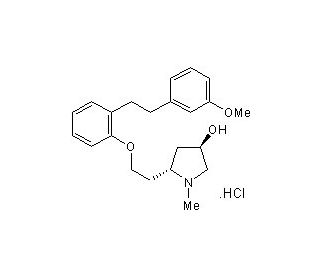 R-96544 hydrochloride (CAS 167144-80-1) - chemical structure image