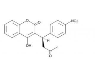 (R)-(&plus;)-Acenocoumarol (CAS 66556-77-2) - chemical structure image